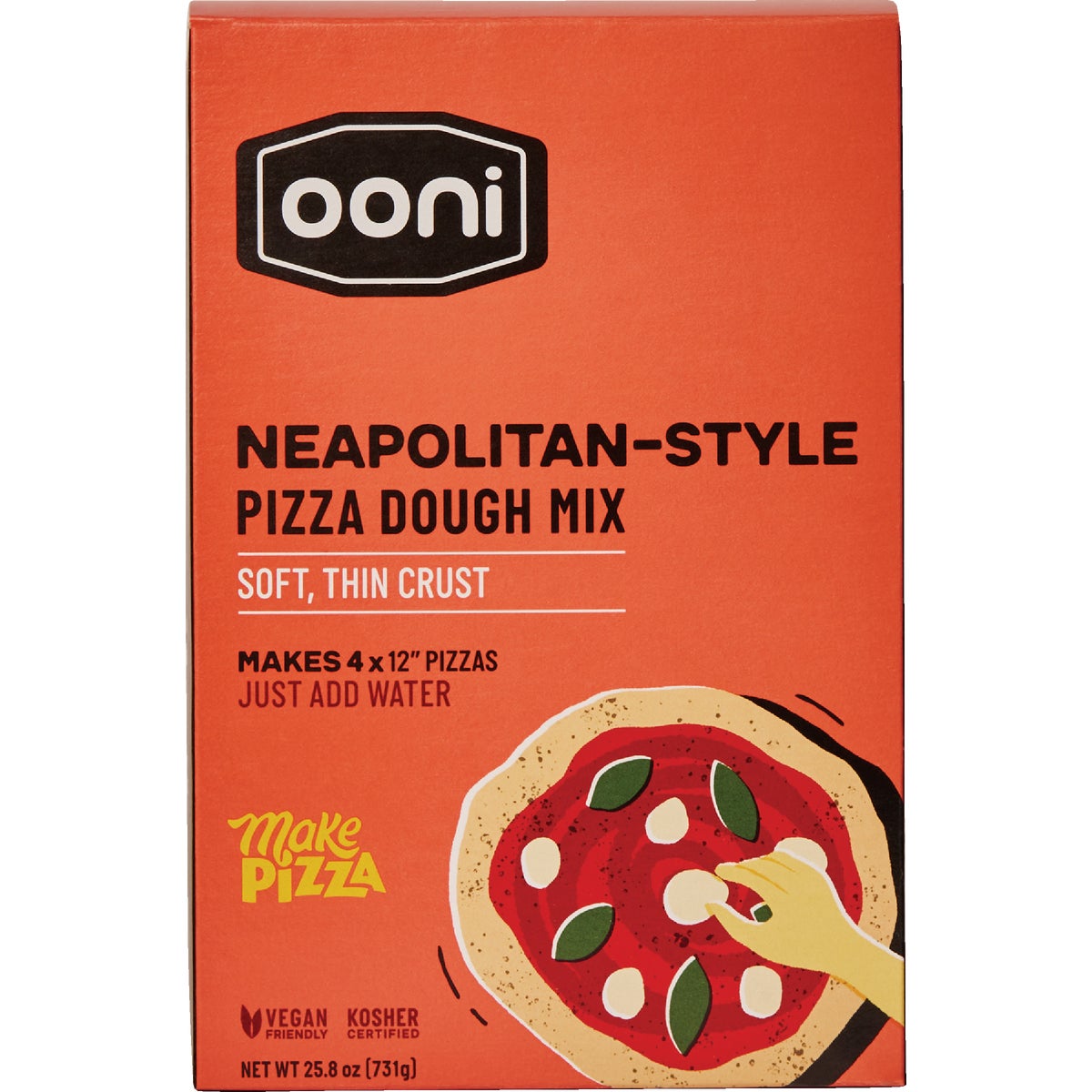 Ooni 25.8 Oz. Neapolitan-Style Pizza Dough Mix