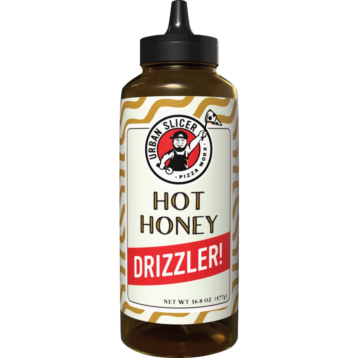 Urban Slicer Pizza Worx 16.8 Oz. Hot Honey Drizzler