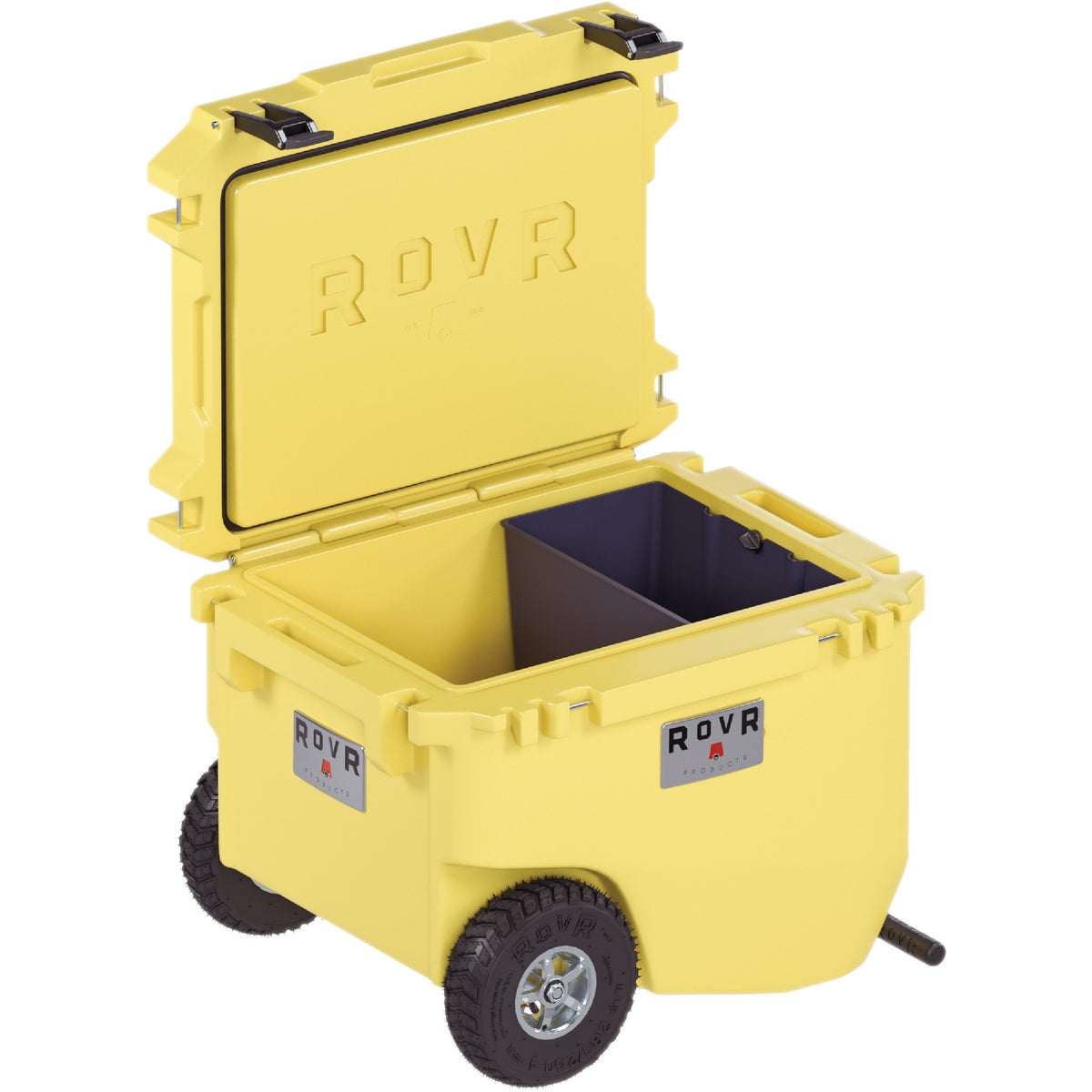 RovR Products RollR 60 Qt. Wheeled Hard Cooler, Sunny Side