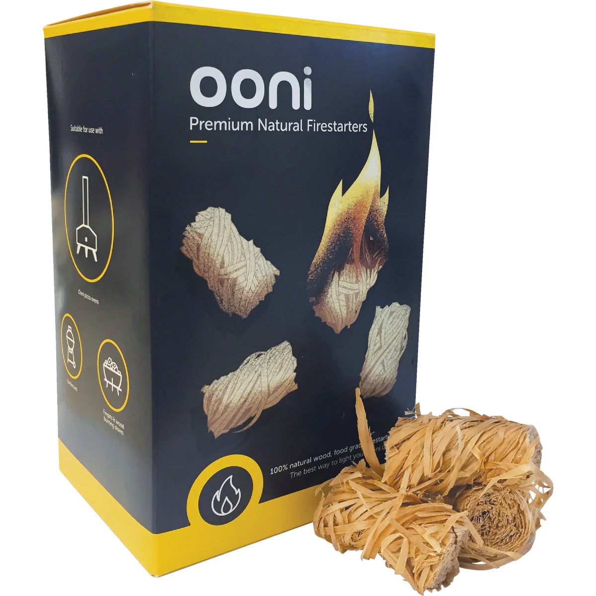 Ooni Premium Natural Firestarters (50-Pack)