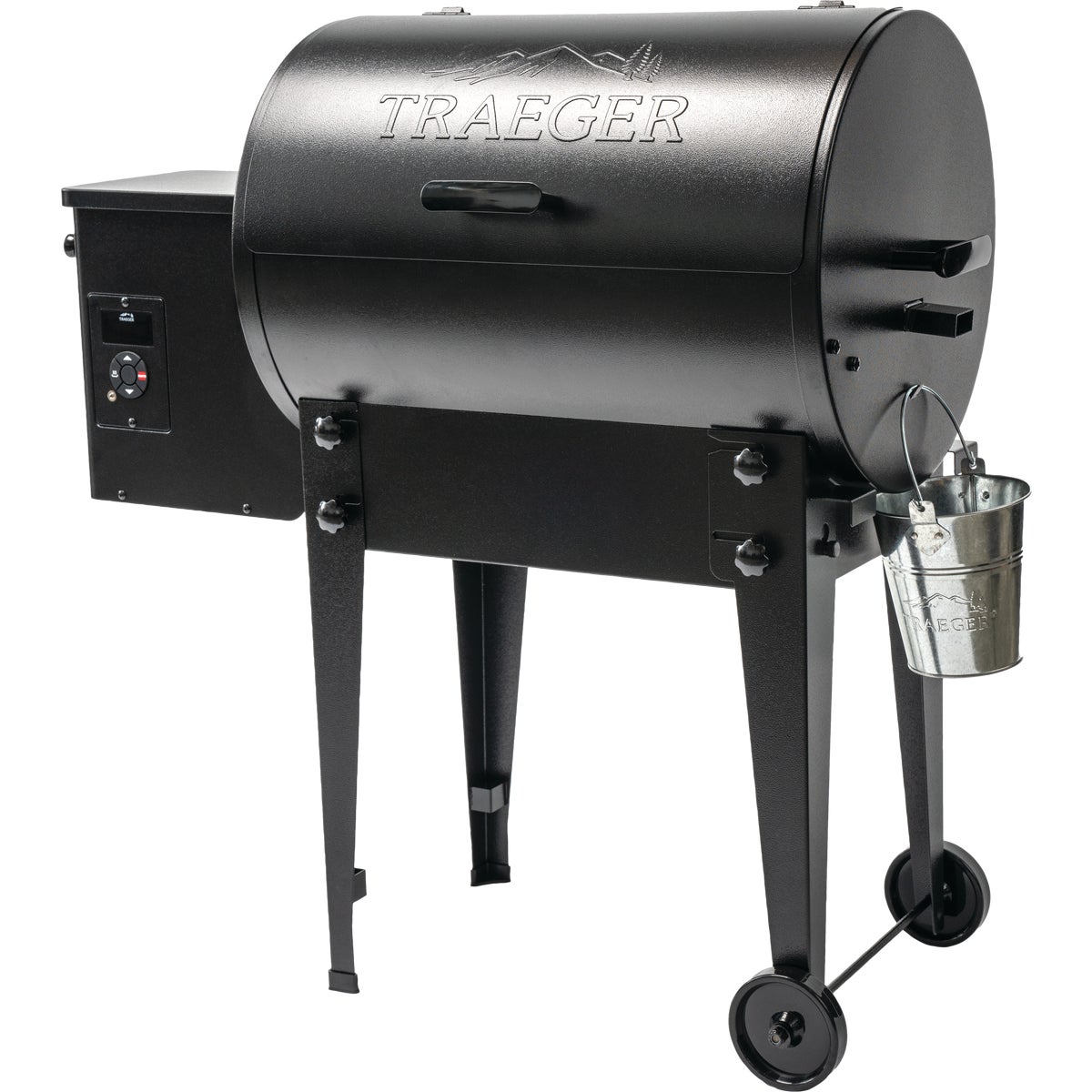 Traeger Tailgater 20 Black 19,500 BTU 300 Sq. In. Wood Pellet Grill