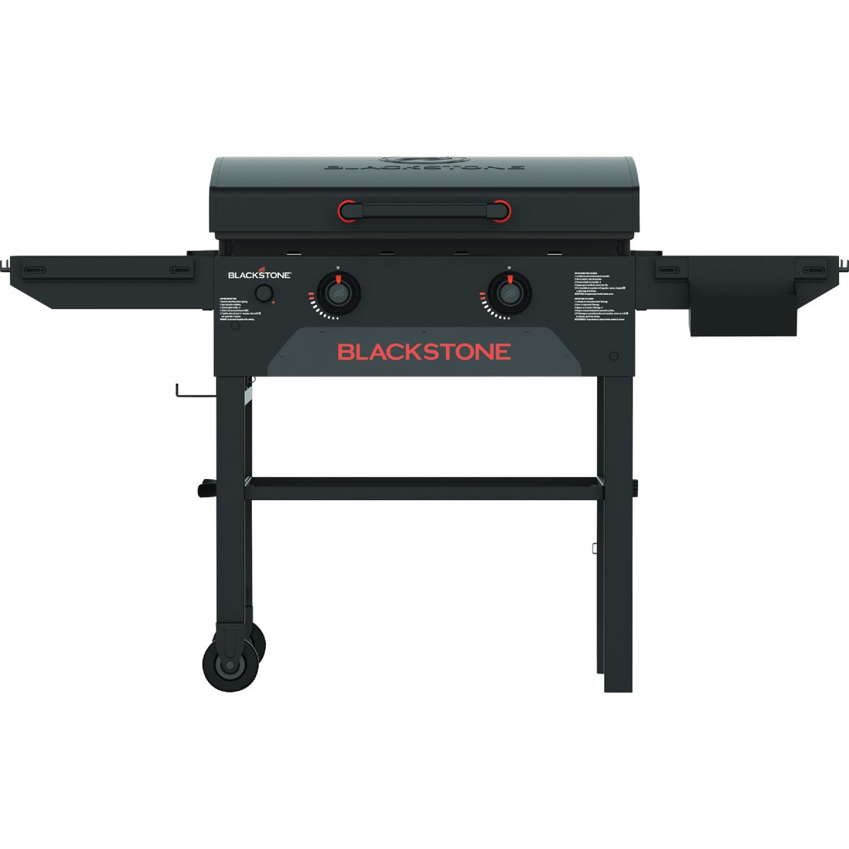 Blackstone Original Omnivore 28 In. 2-Burner Propane Griddle with Hood, Black