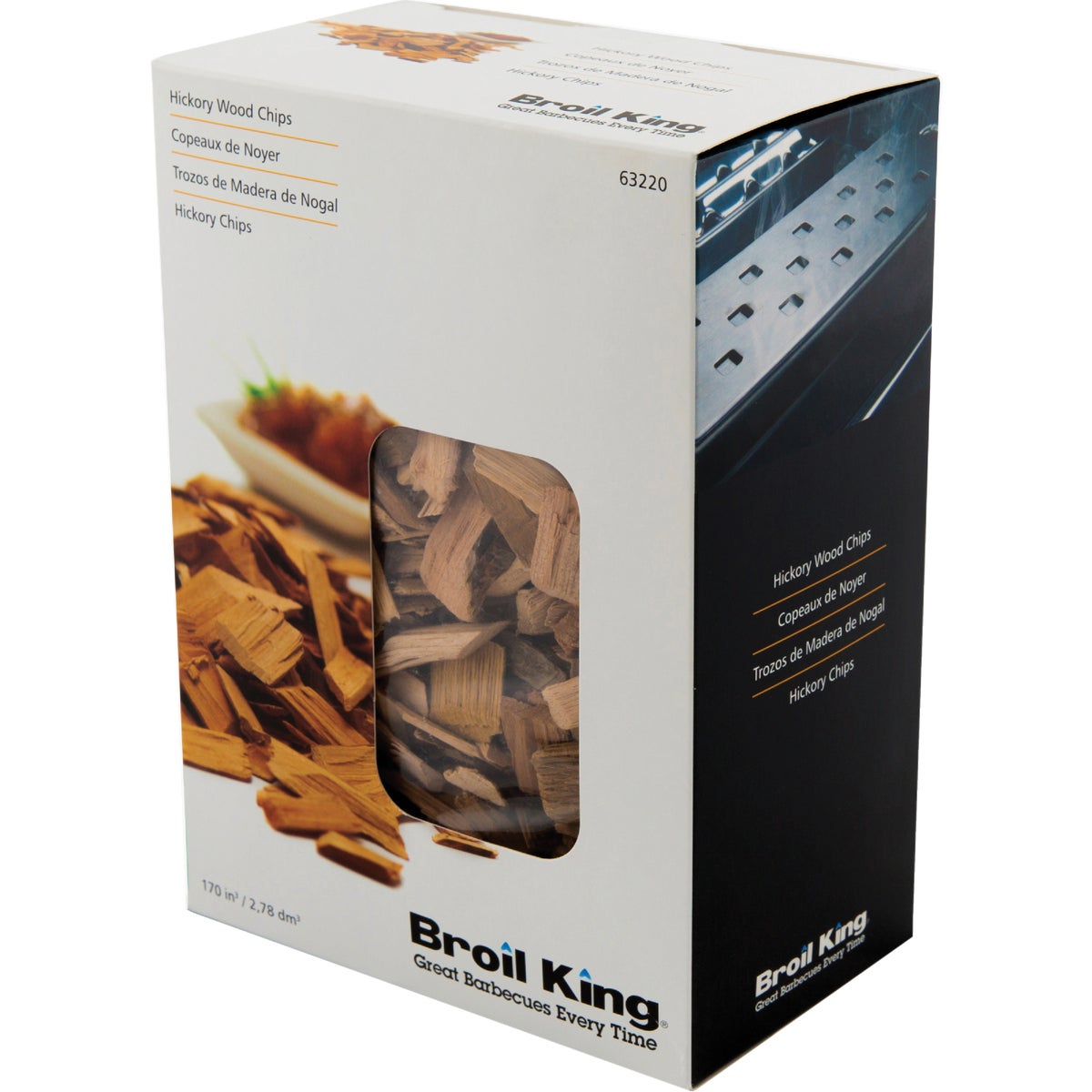 Broil King 170 Cu. In. Hickory Wood Smoking Chips