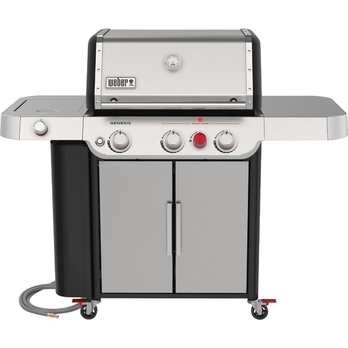 Weber Genesis S-335 3-Burner Natural Gas Grill, Stainless Steel