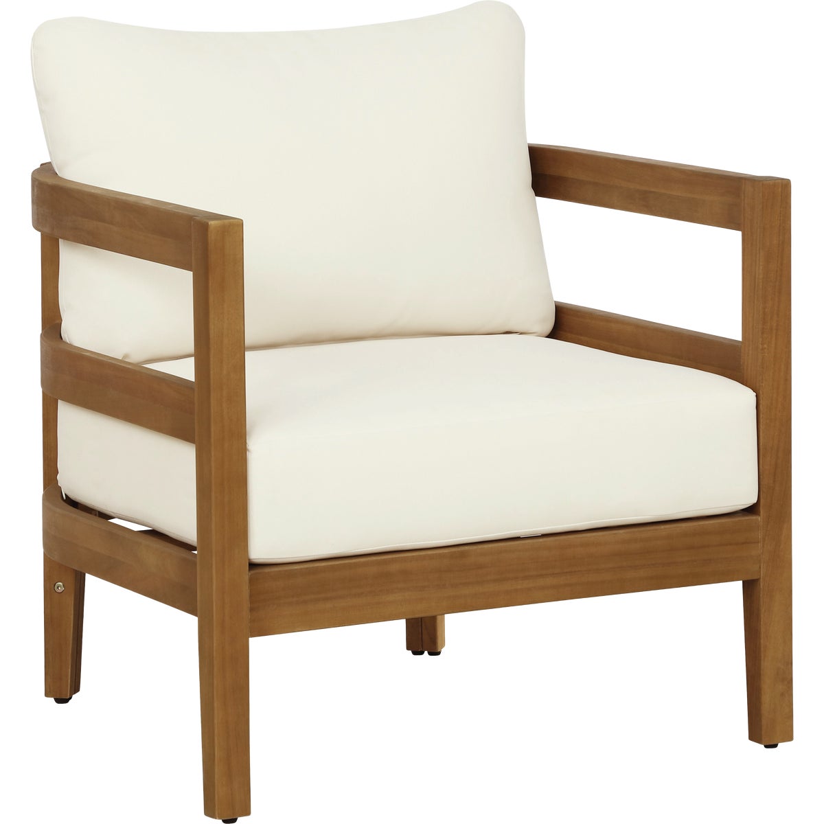 Linon Cape May Wood Club Chair