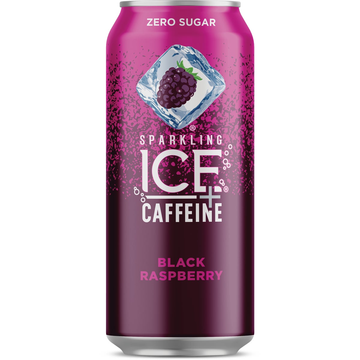 Talking Rain Sparkling Ice 16 Oz. Water + Caffeine, Black Raspberry