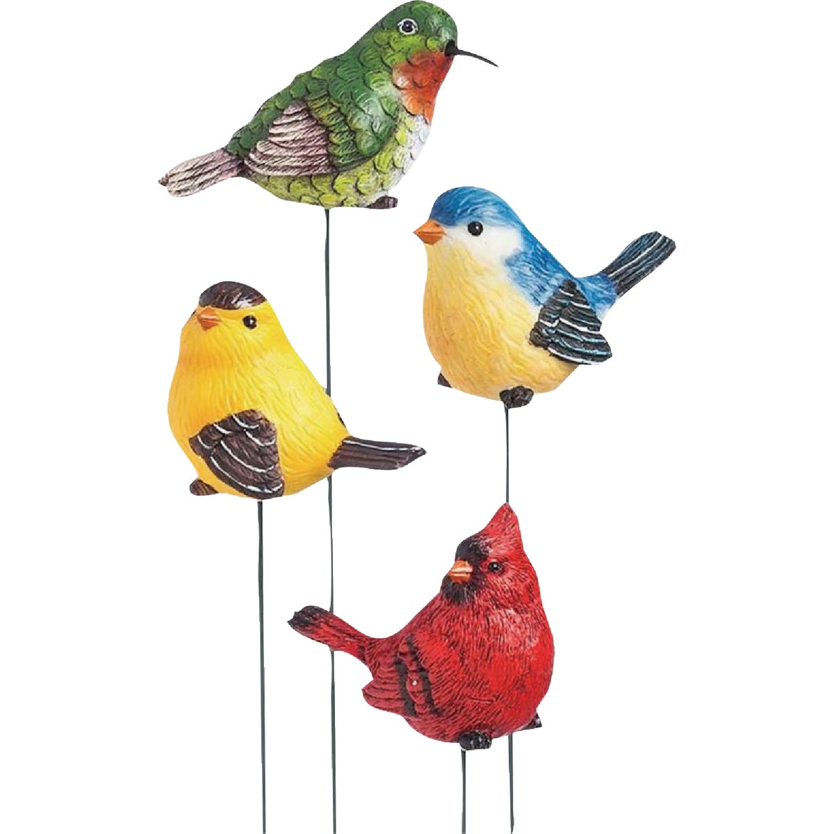 Evergreen What She Shed Bird Plant Pick