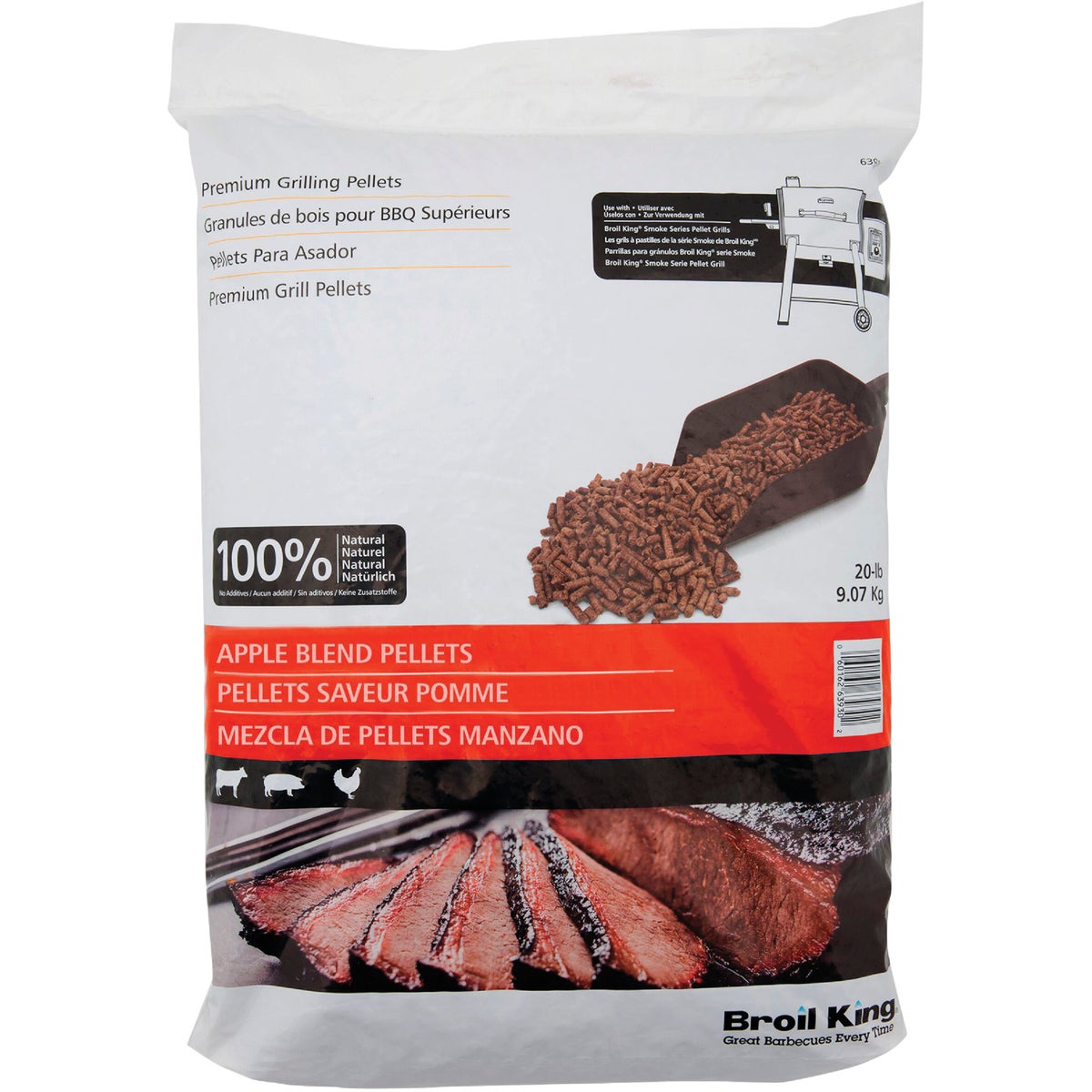 Broil King 20 Lb. Apple Blend Wood Pellets