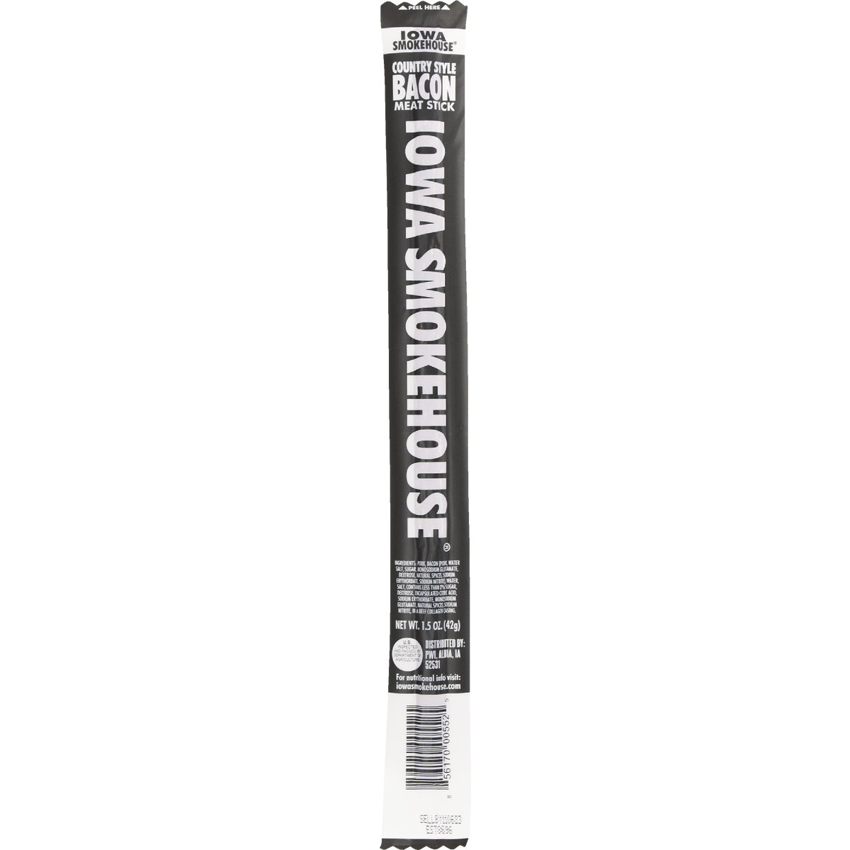 Iowa Smokehouse 1.5 Oz. Country Style Bacon Meat Stick