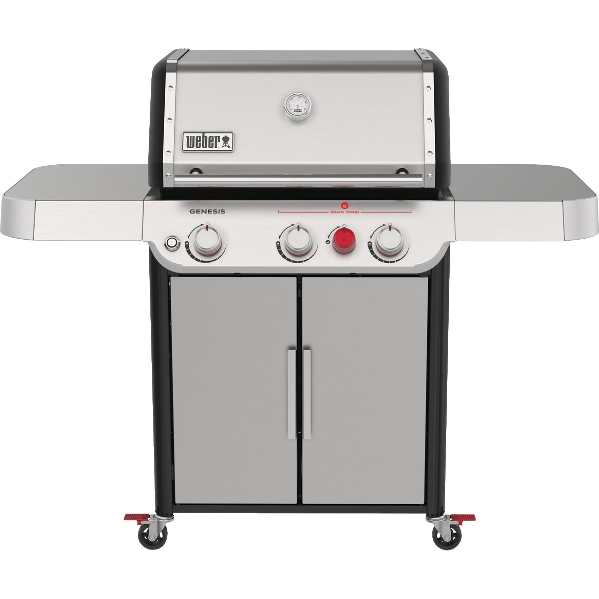 Weber Genesis SP-S-325 3-Burner Liquid Propane Gas Grill, Stainless Steel