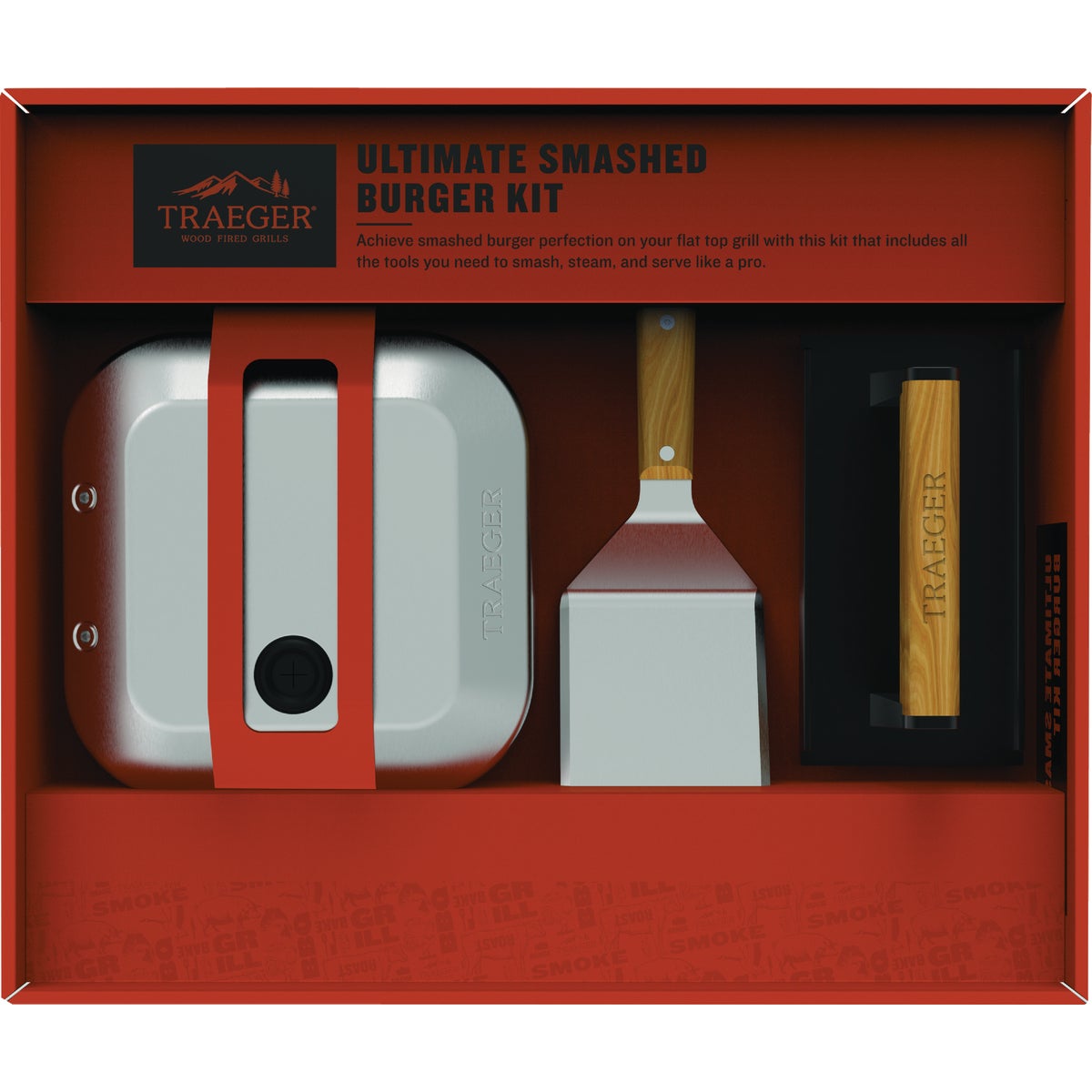 Traeger Ultimate Smashed Burger Kit (3-Piece)