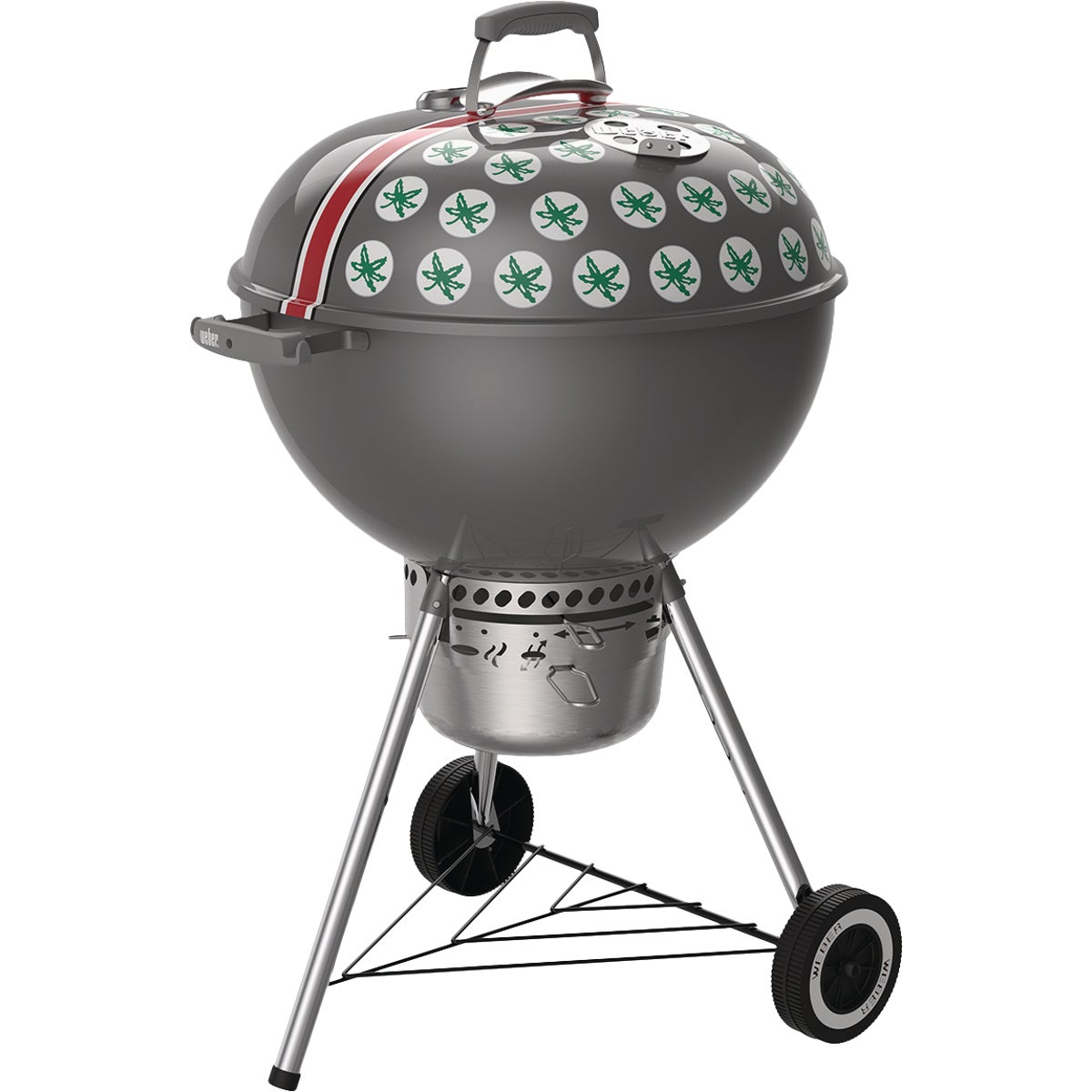 Weber 22 In. Dia. Ohio State University Kettle Charcoal Grill