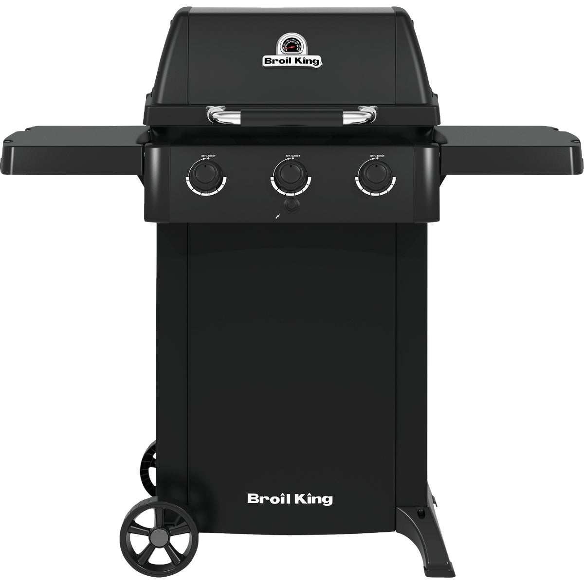 Broil King Gem 310 3-Burner Black 24,000 BTU LP Gas Grill