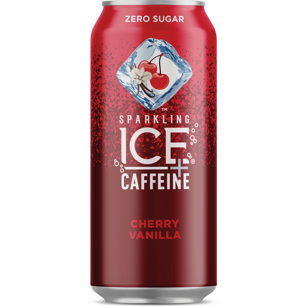 Talking Rain Sparkling Ice 16 Oz. Water + Caffeine, Cherry Vanilla