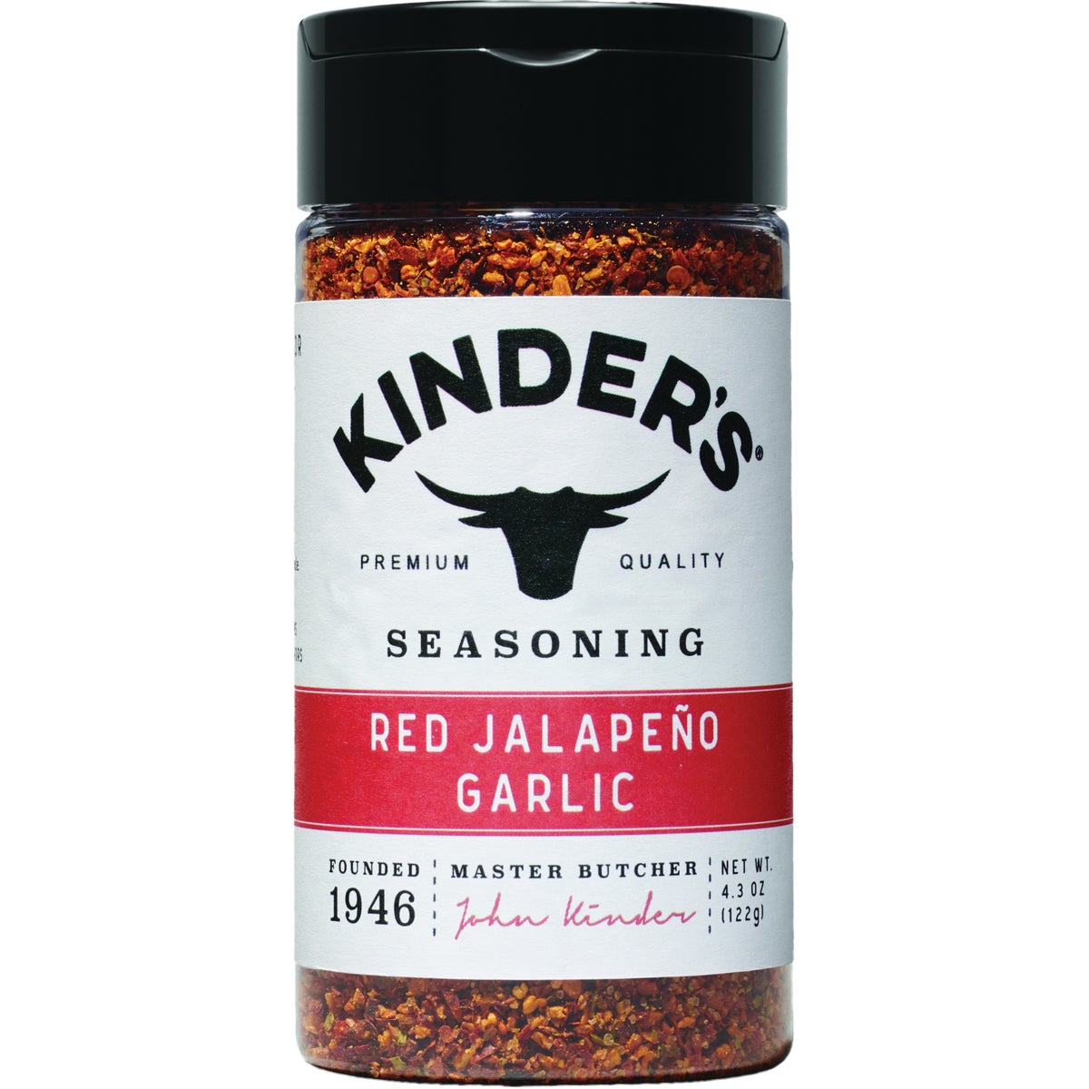 Kinder's 4.3 Oz. Red Jalapeno Garlic Seasoning