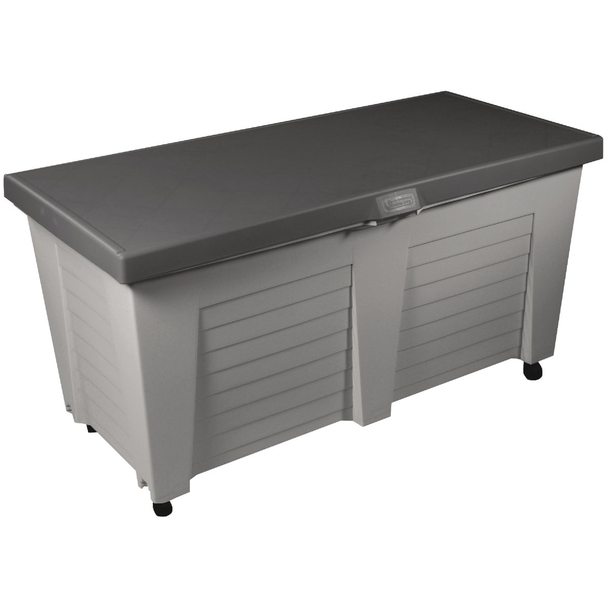 Gracious Living 65.5 Gal. Resin Gray Deck Box