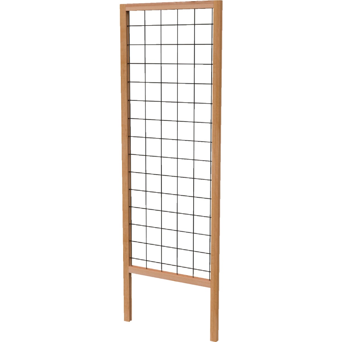 Panacea 72 In. H. Wood Framed Flower & Garden Wire Grid Trellis