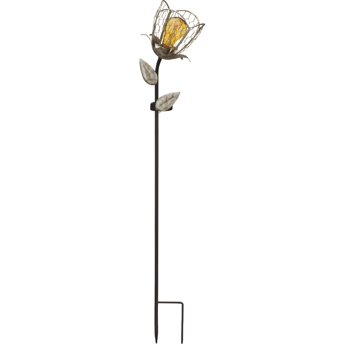 Regal Art & Gift Edison Solar Stake, Flower Up