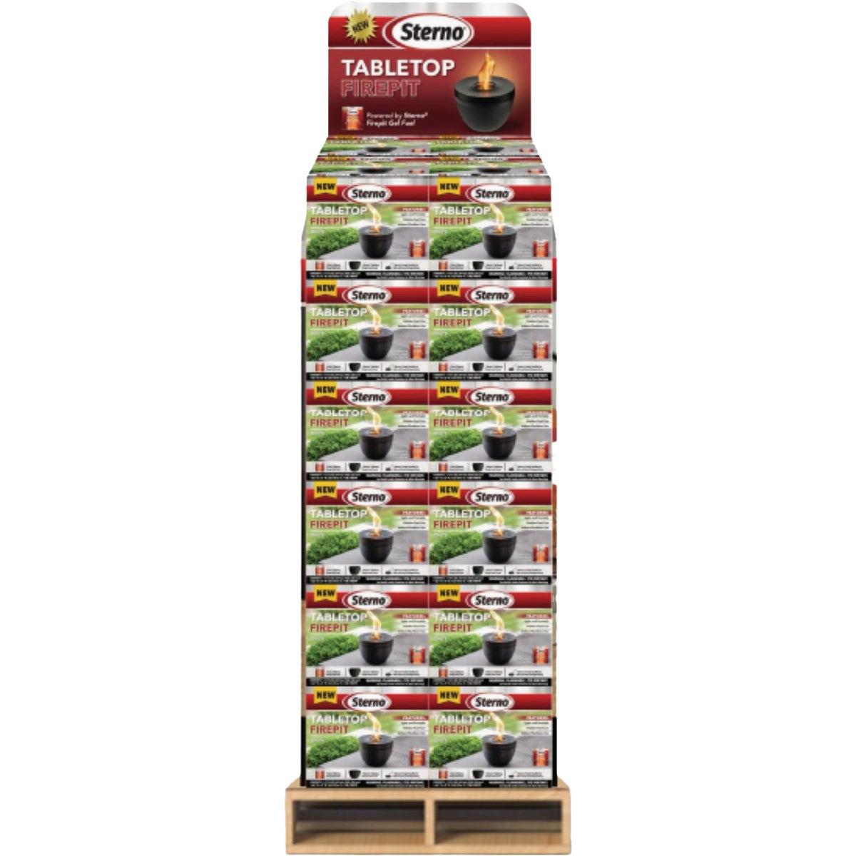 Sterno Fire Pit Display