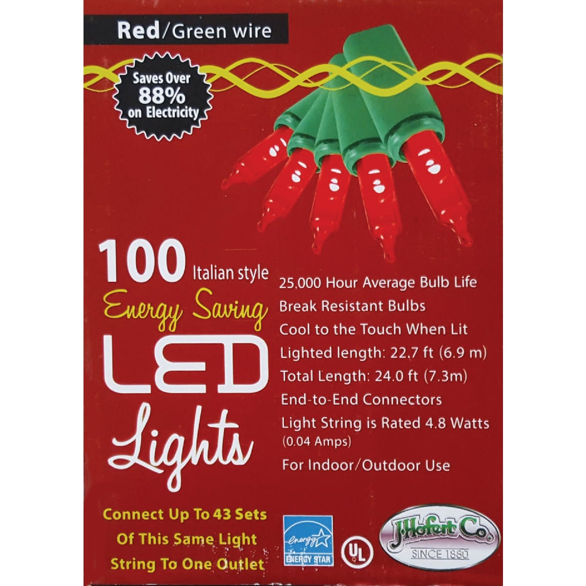 100LT LED MINI RED LIGHT