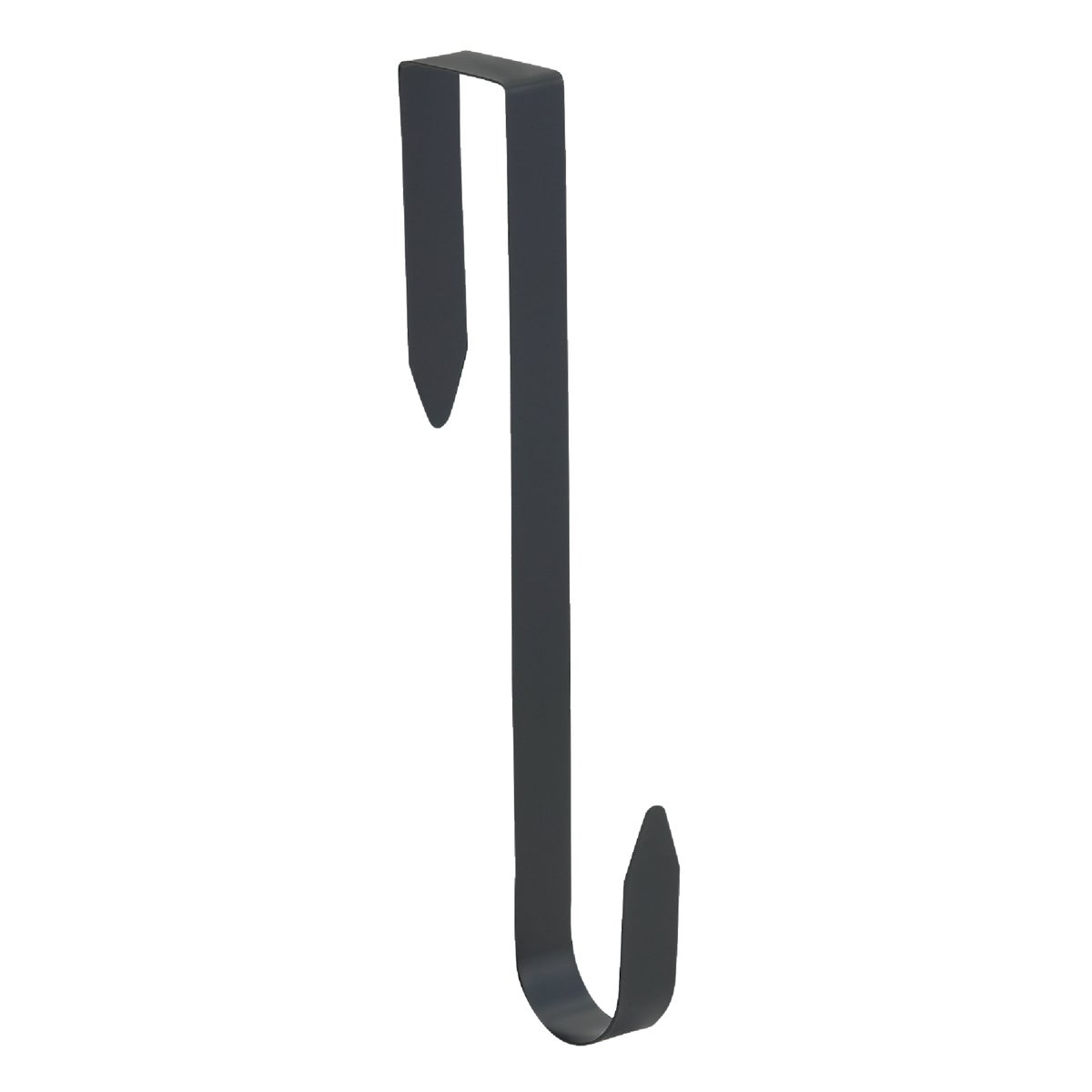 Gerson 12 In. Metal Over-The-Door Black Wreath Hanger