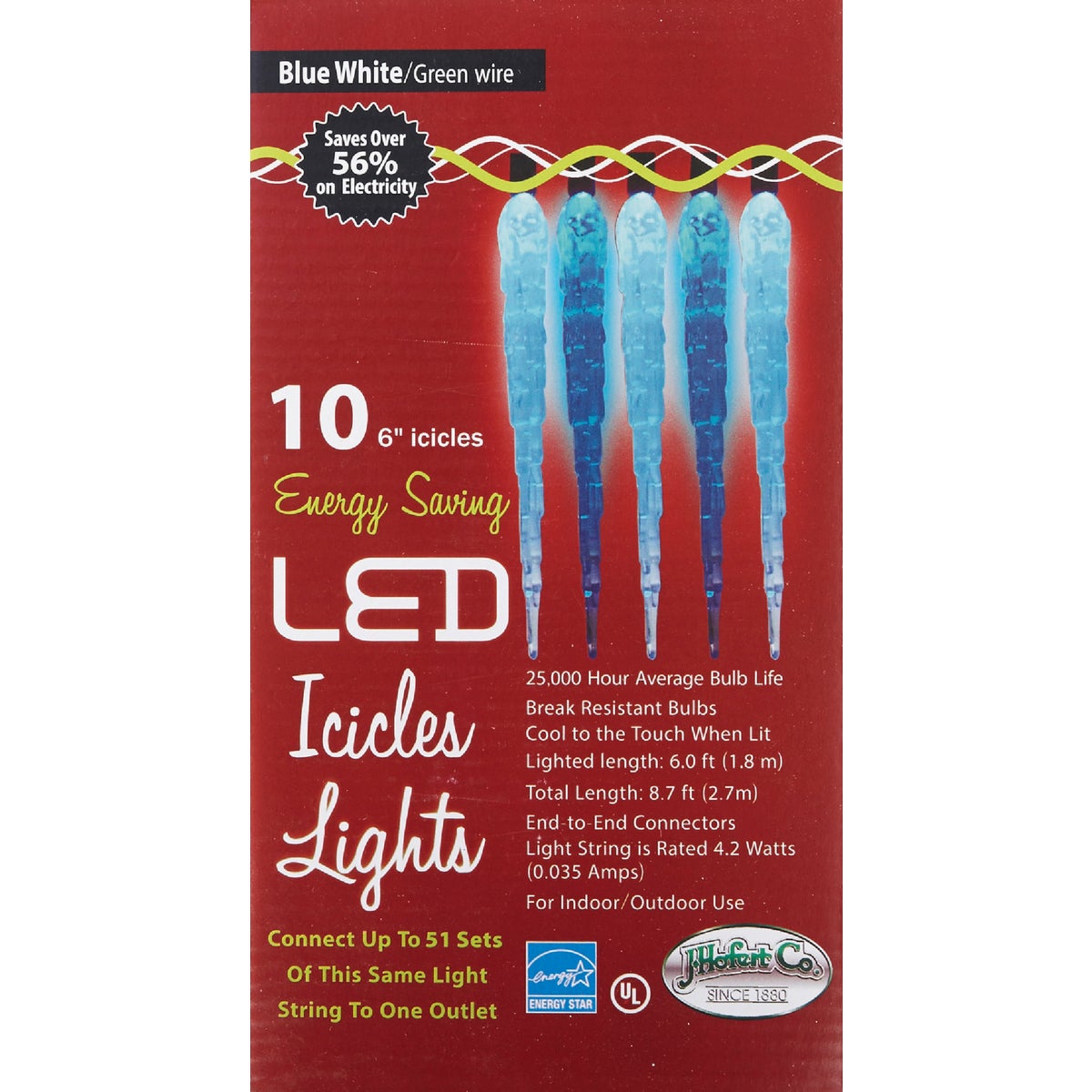 10LT LED ICCLE RFR LIGHT