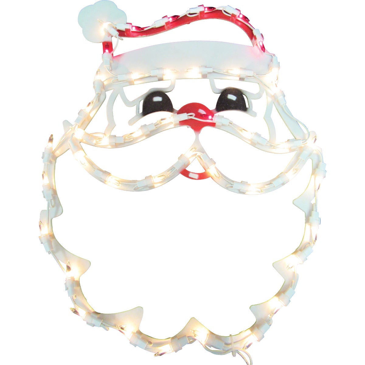 17″ SANTA FACE PLAQUE