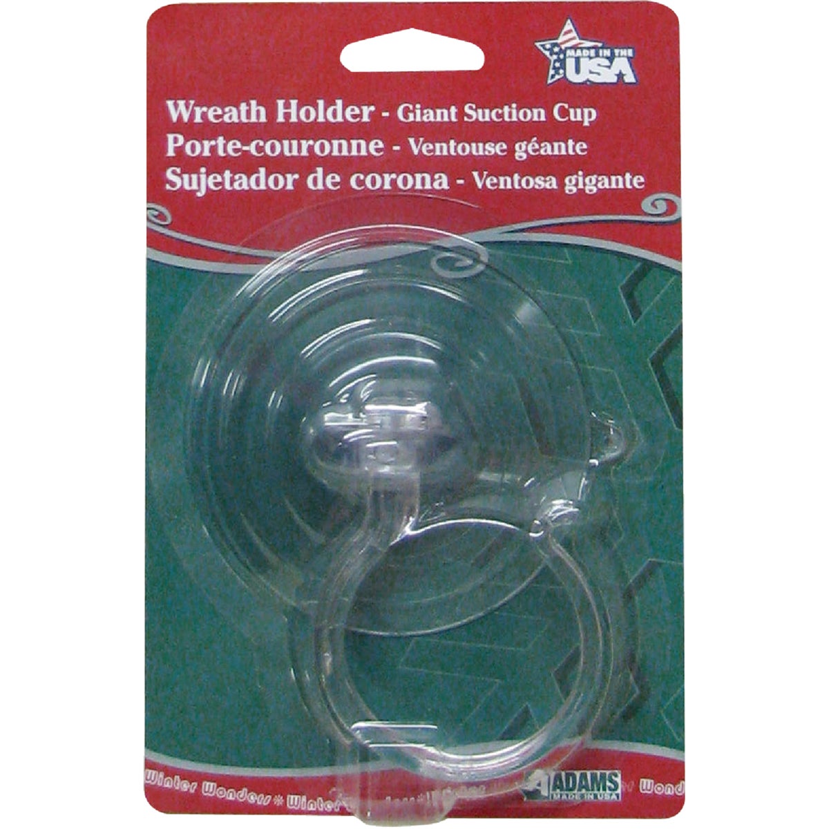 GIANT WREATH SUCTION CUP