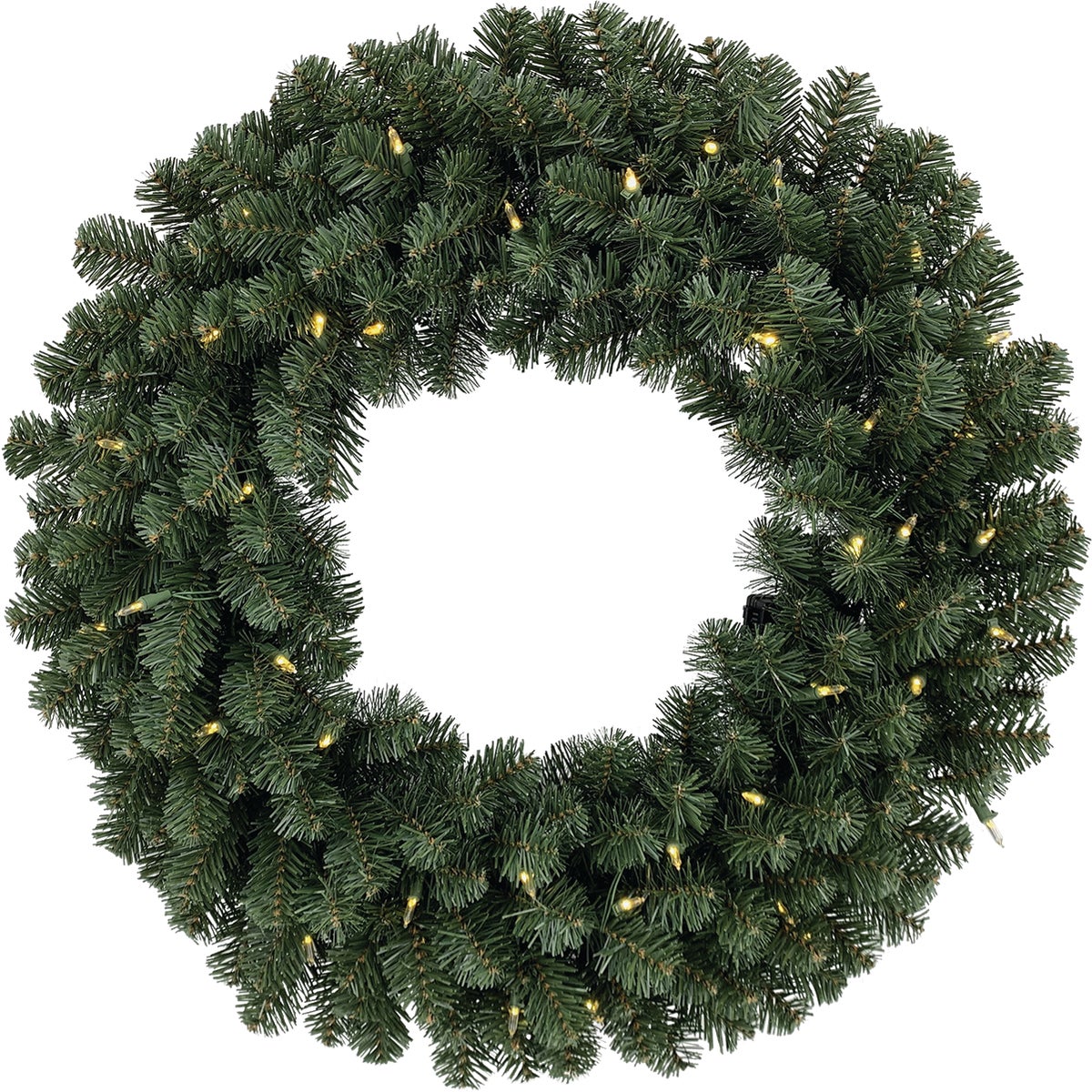 30IN LED CC PINE WREATH