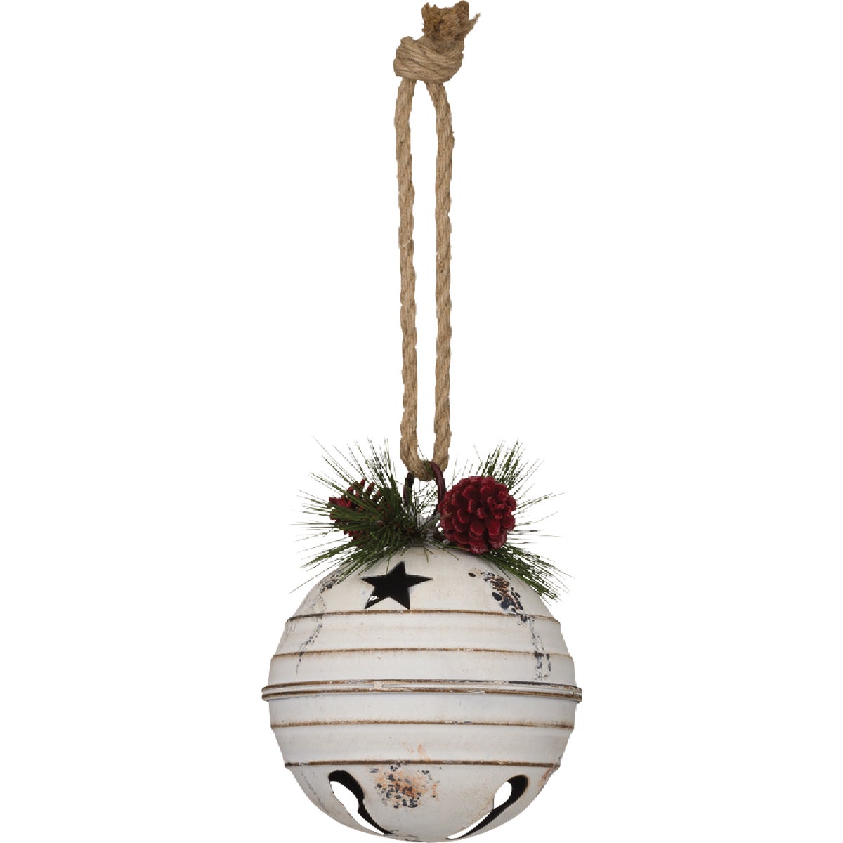 Regal Art & Gift Antique White Round Bell