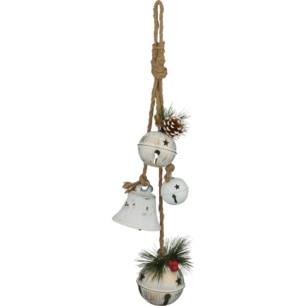 Regal Art & Gift Antique White Ornament Bell