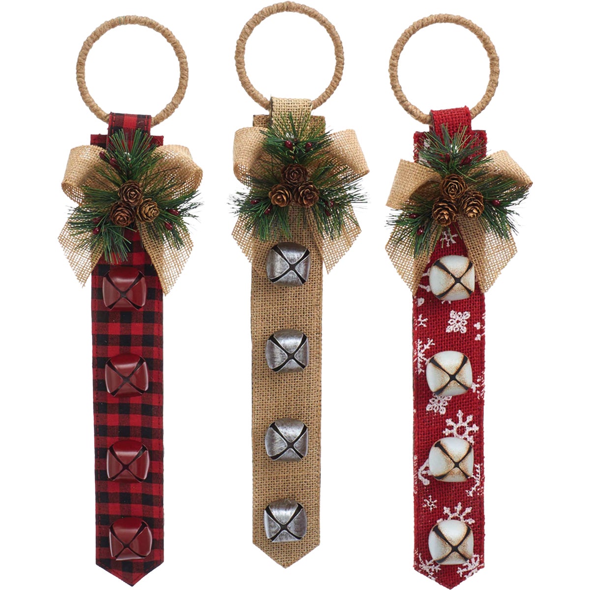 Kurt Adler Door Hanger with Bells