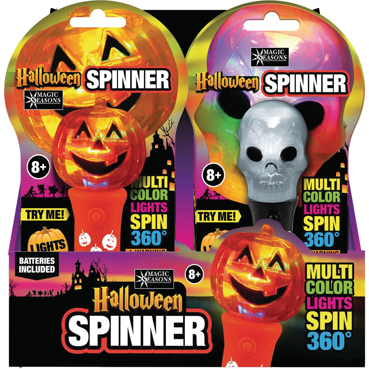 Magic Seasons Halloween Spinners