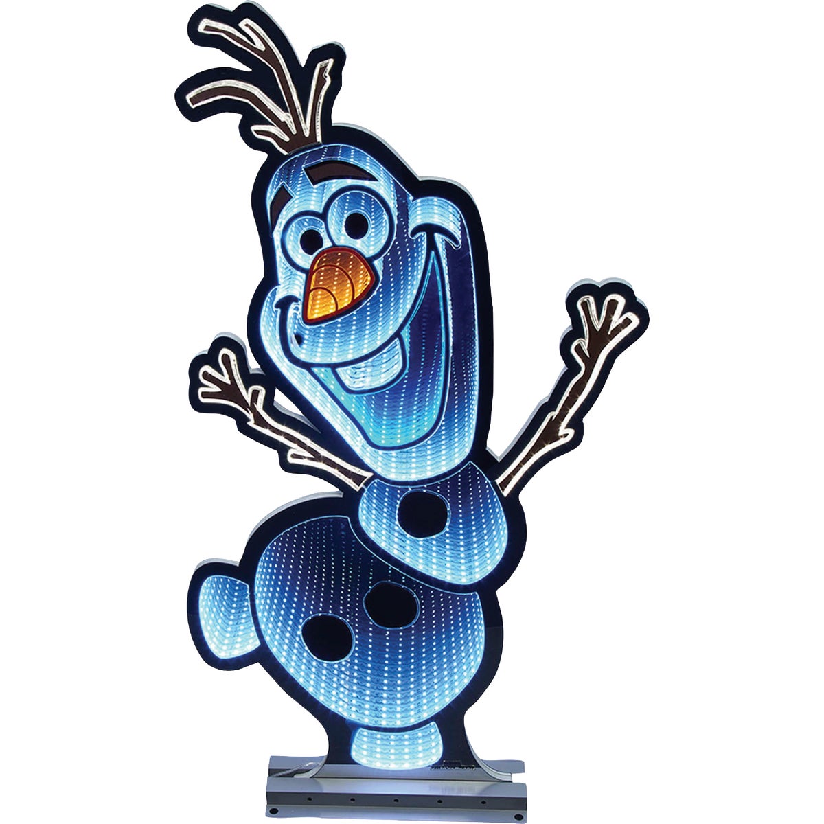 Kurt Adler Disney Dancing Olaf 35.4 In. Outdoor Infinity Light
