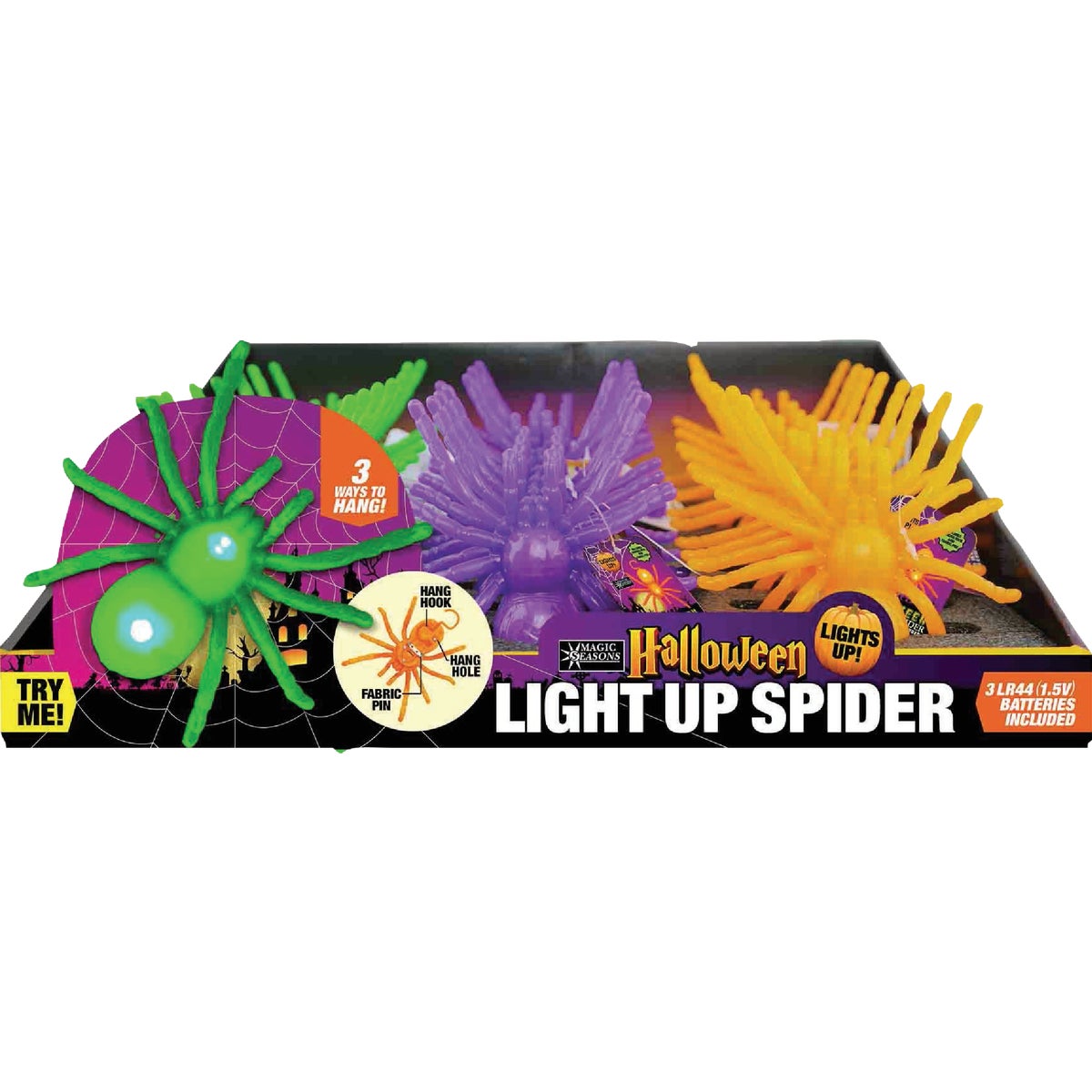 Magic Seasons Halloween Light Up Spider