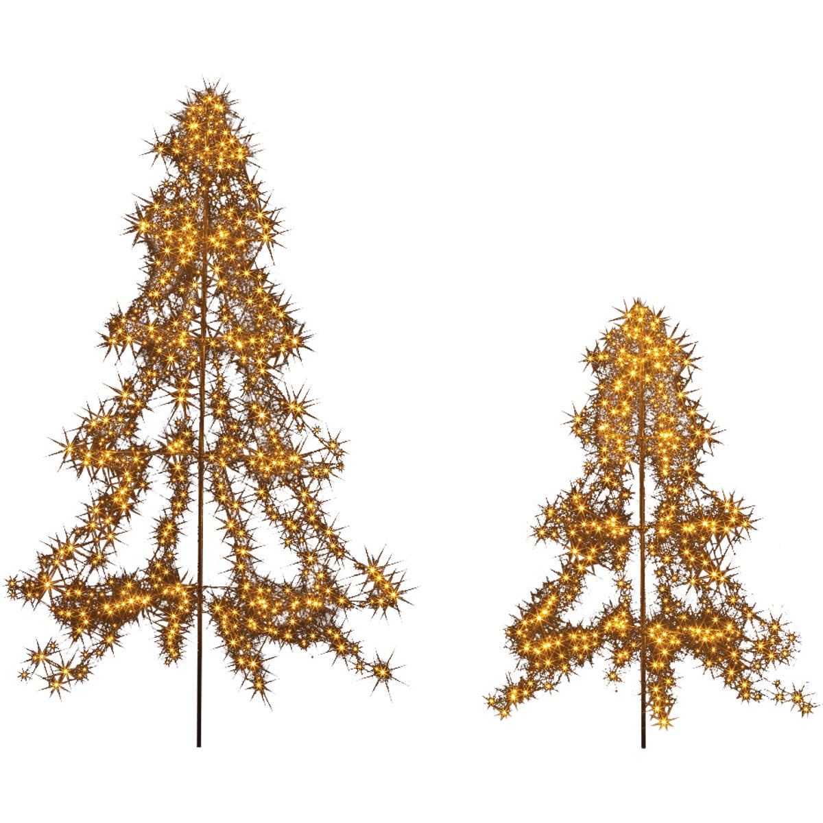 4.4′ LED MULTI 3D TREE