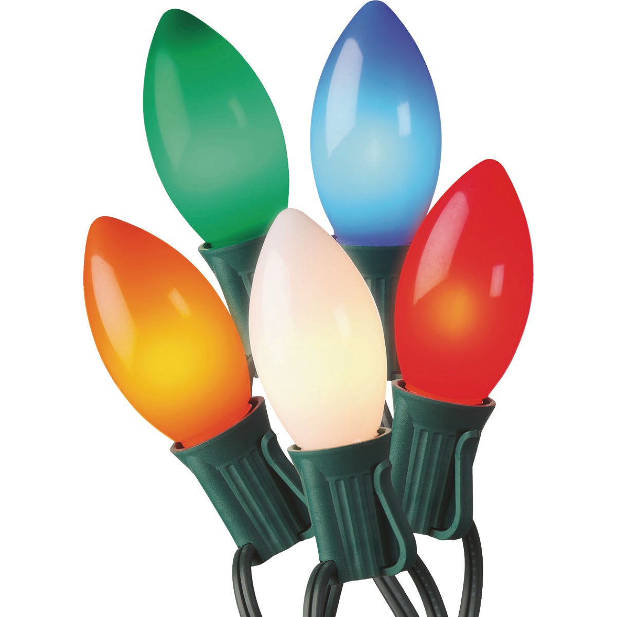 Sylvania Multi 20-Bulb 20 Staylit Traditional Glow C9 Ceramic LED Light Set