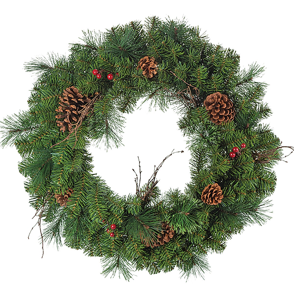 30IN PINE BERRY WREATH