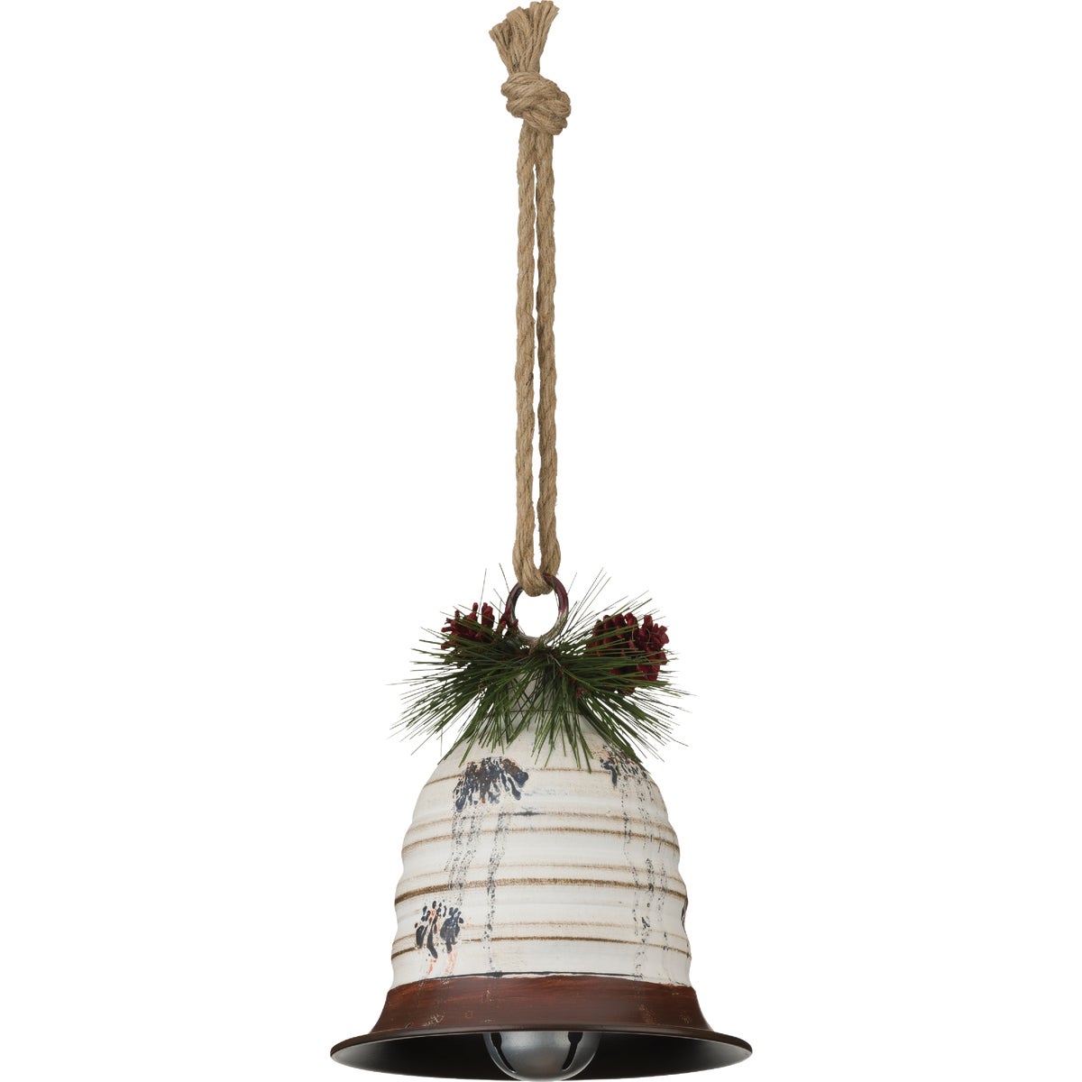 Regal Art & Gift Antique White Beehive Bell