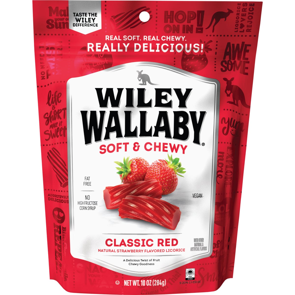 Wiley Wallaby Red Licorice 10 Oz. Candy