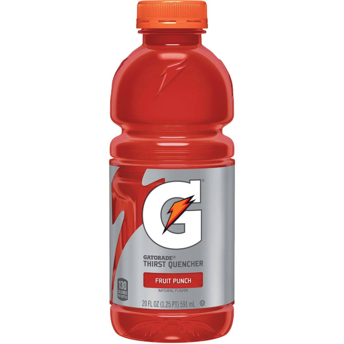 Gatorade 20 Oz. Fruit Punch Wide Mouth Thirst Quencher Drink (24-Pack)