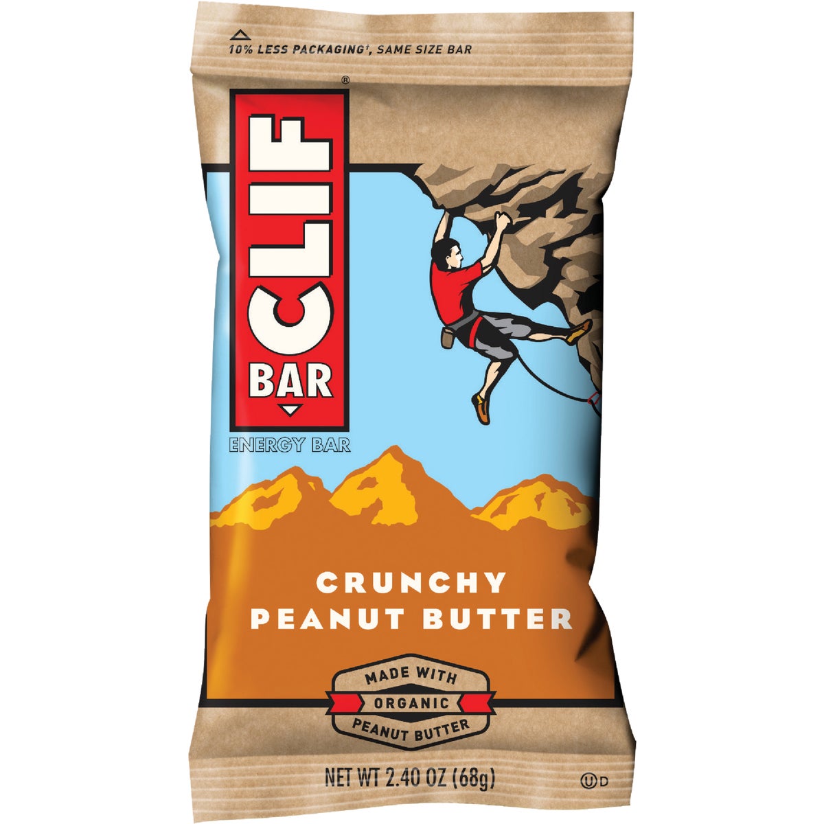 2.4OZ CLIF CRNCHY PB BAR