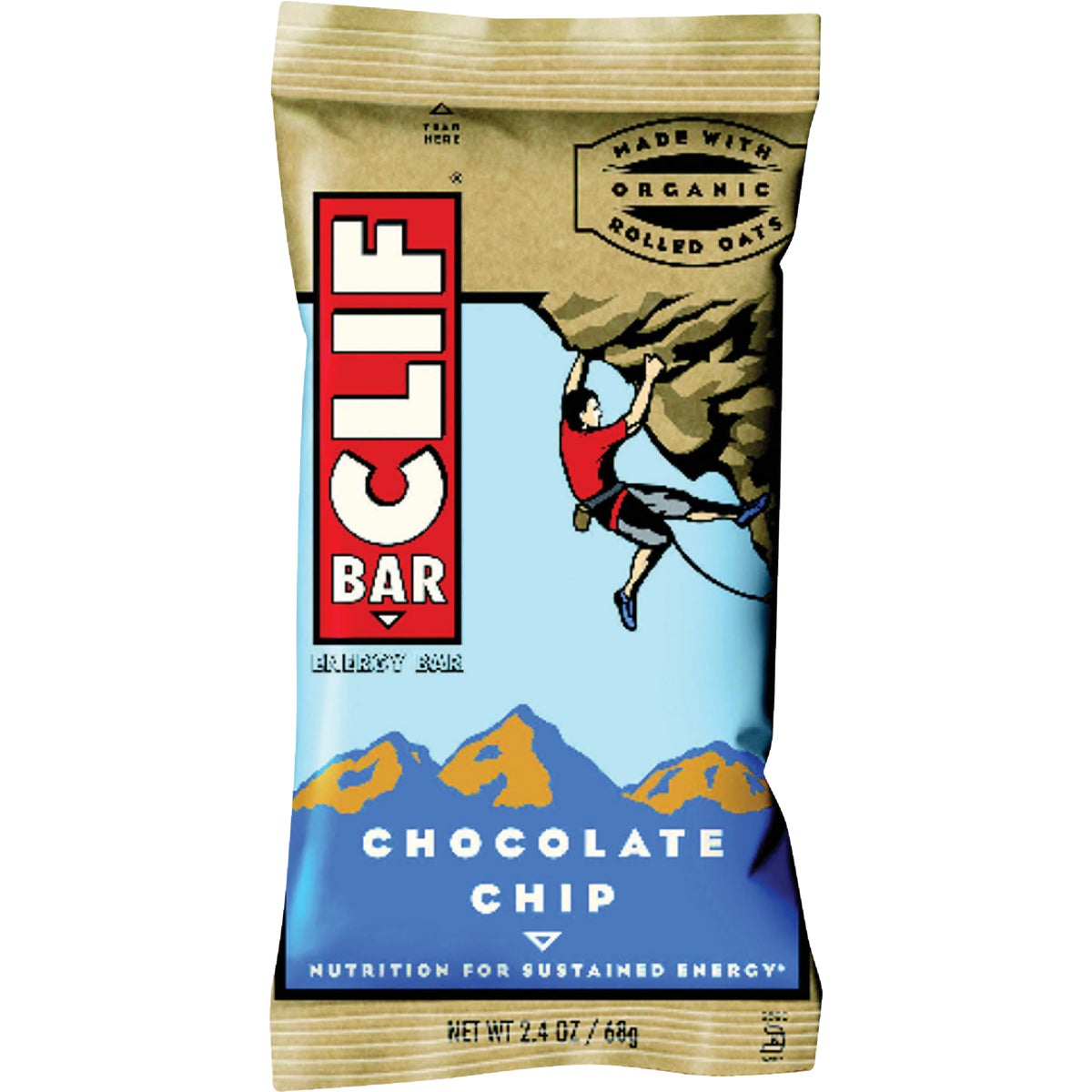 2.4OZ CLIF CHOC CHIP BAR