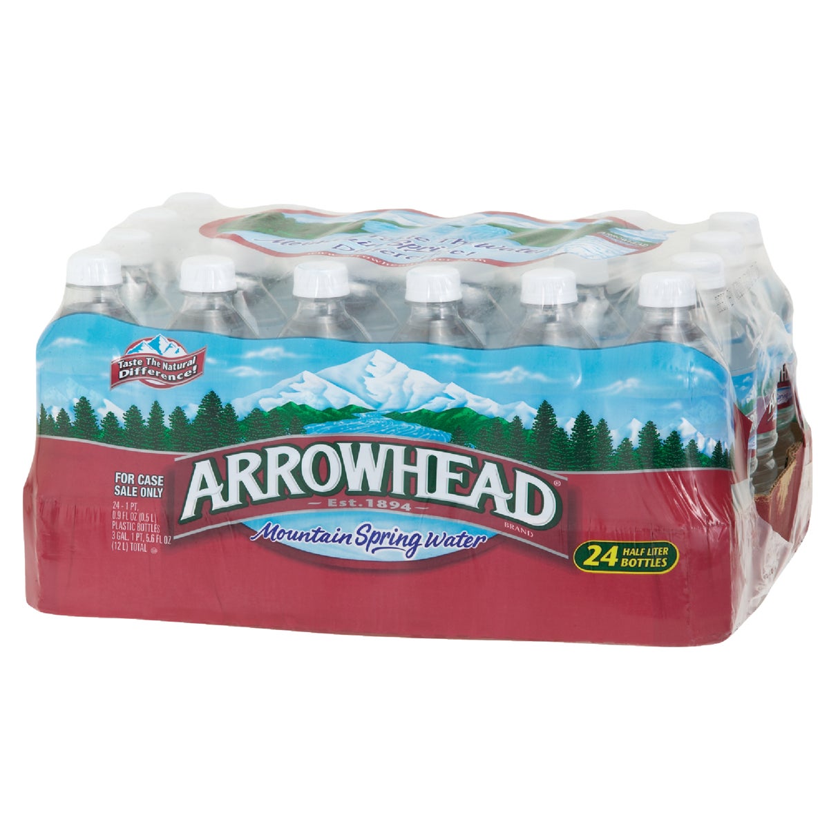 24PK .5L SPRING WATER