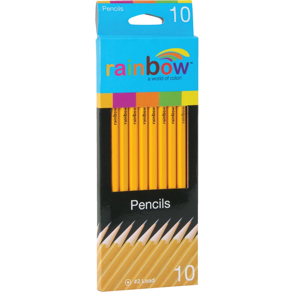 #2 10 PK YELLOW PENCILS