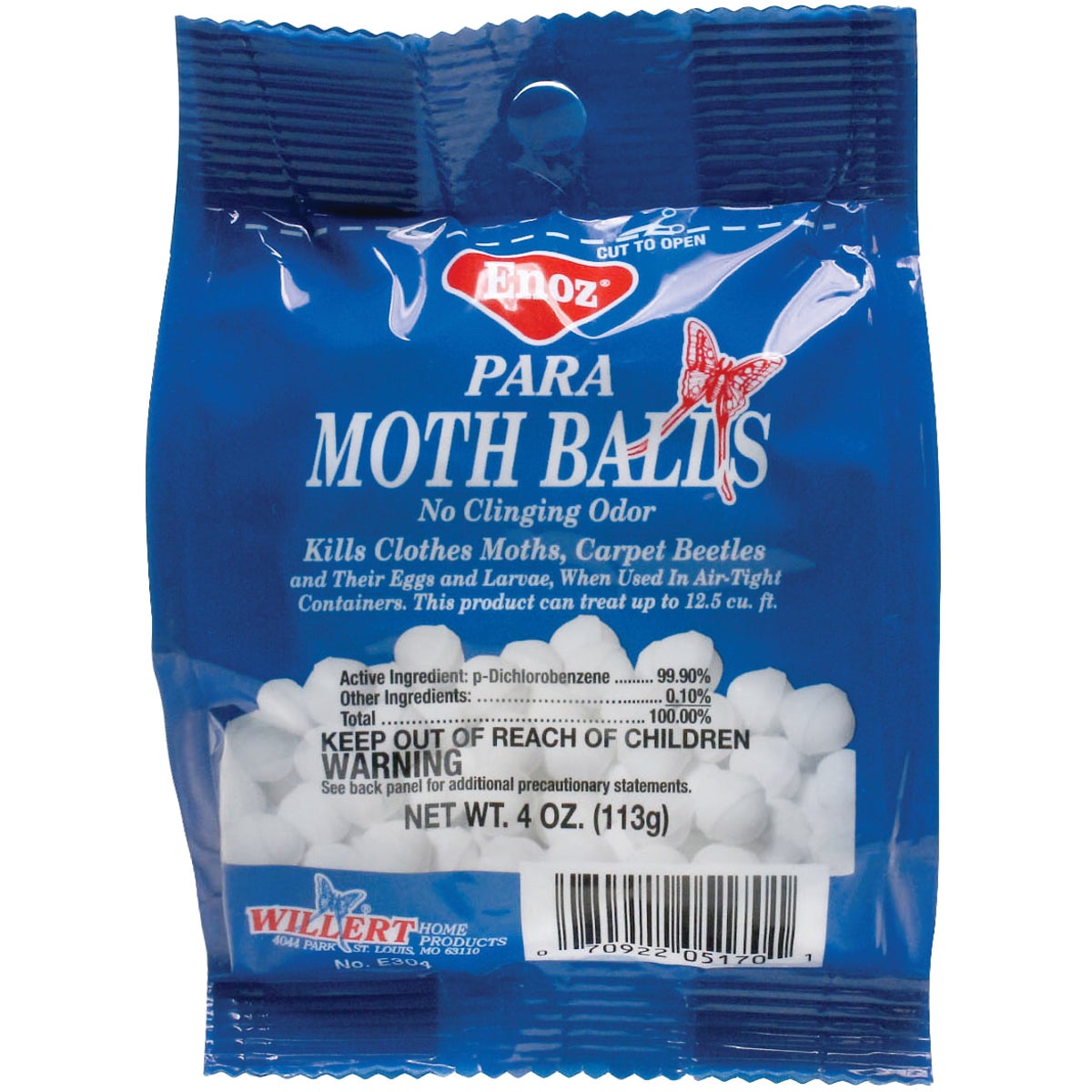 4OZ MOTH BALLS