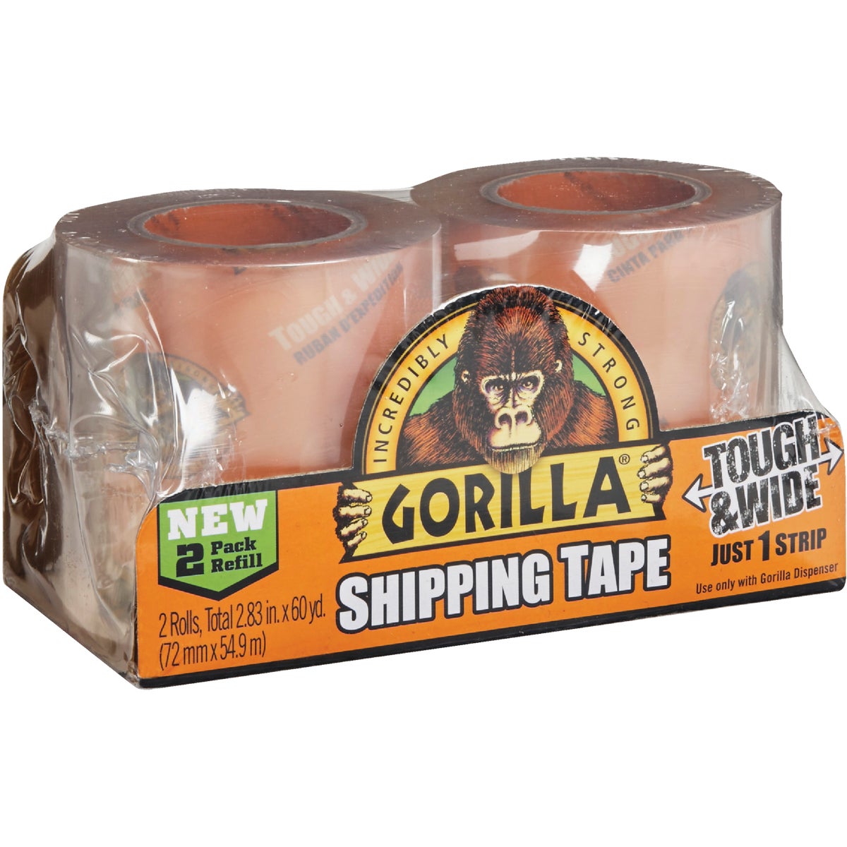 2 PK PACK TAPE REFILL