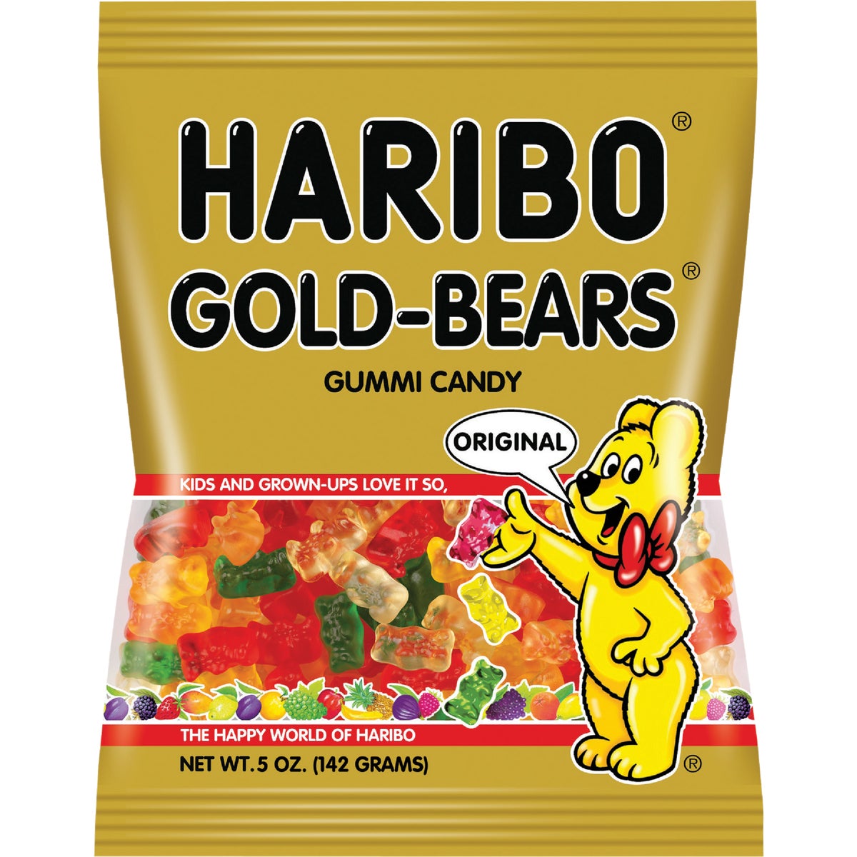 5OZ HARIBO GOLD BEARS