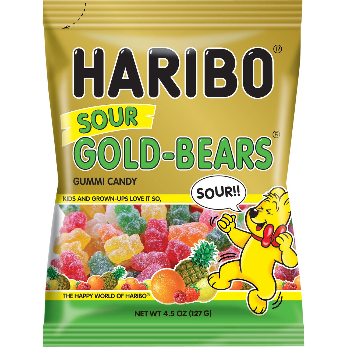 4.5OZ HARIBO SOUR BEARS