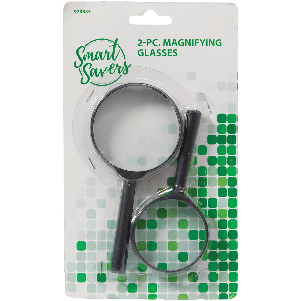Smart Savers 5X Magnifying Glass (2-Pack)